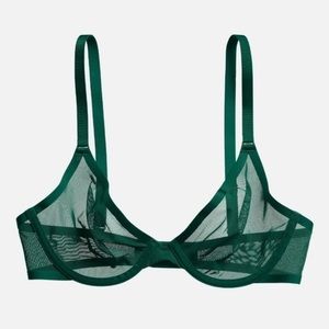 CUUP Bra - The Plunge 36D Emerald